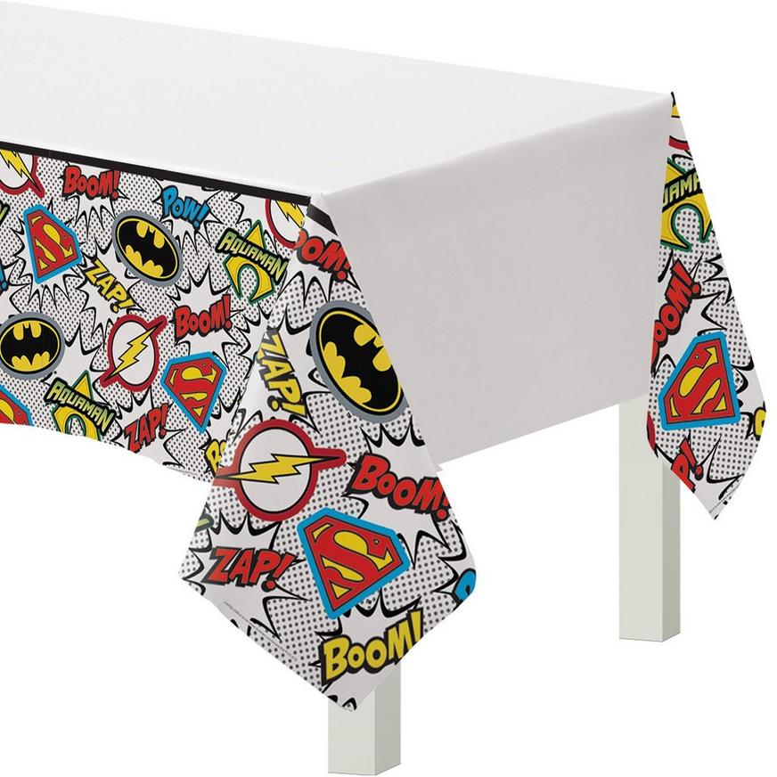 Justice League Heroes Unite Table Cover