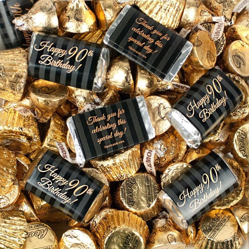 Milestone 90th Birthday Hershey's Chocolate Mix 180pc