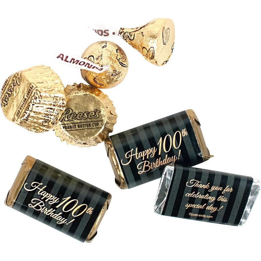 Milestone 100th Birthday Hershey's Chocolate Mix 180pc