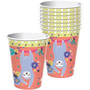 Sloth Party Cups 8ct
