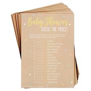 Kraft & Star Guess the Price Baby Shower Game