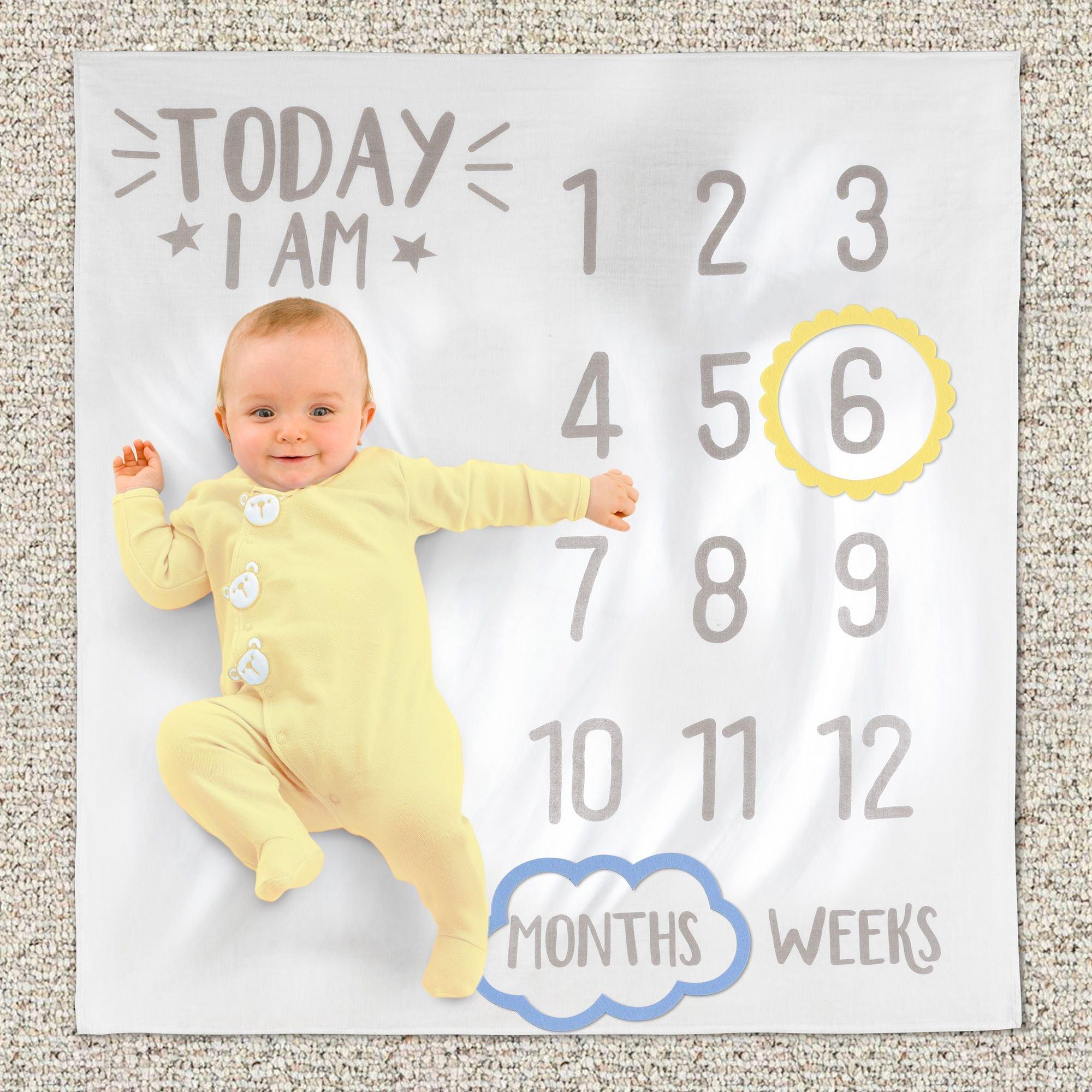 Infant best sale month blanket