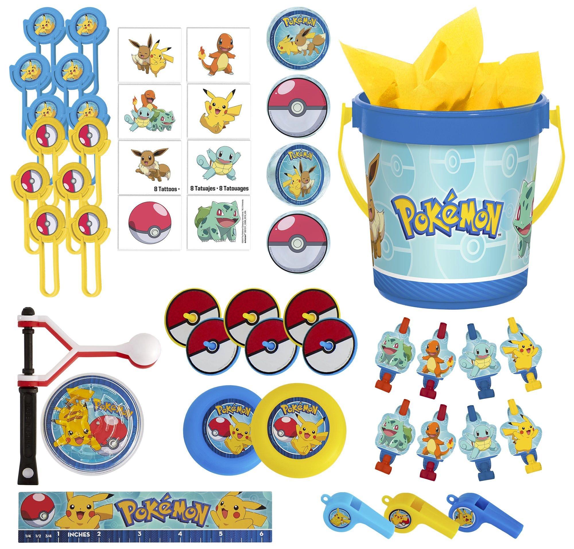 Ultimate Classic Pokemon Favor Kit for 8 Guests Party City
