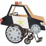Child Wheelchair Police Car Costume