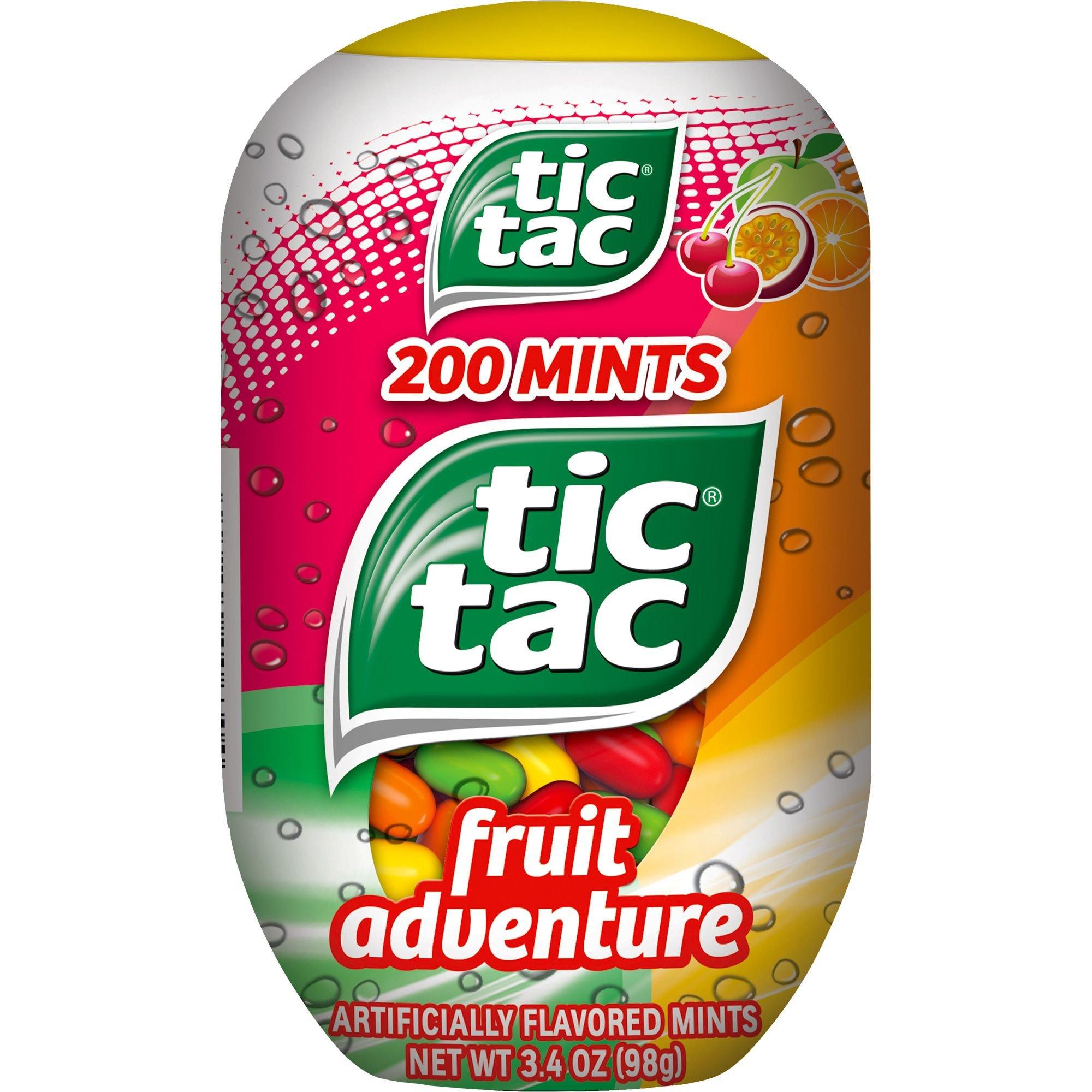 Tic Tac Fruit Adventure Mints