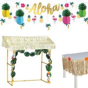 Aloha Pineapple Tiki Hut Bar Kit