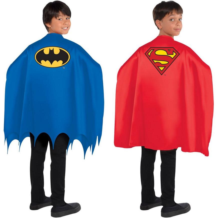 Batman & Superman Capes 2ct