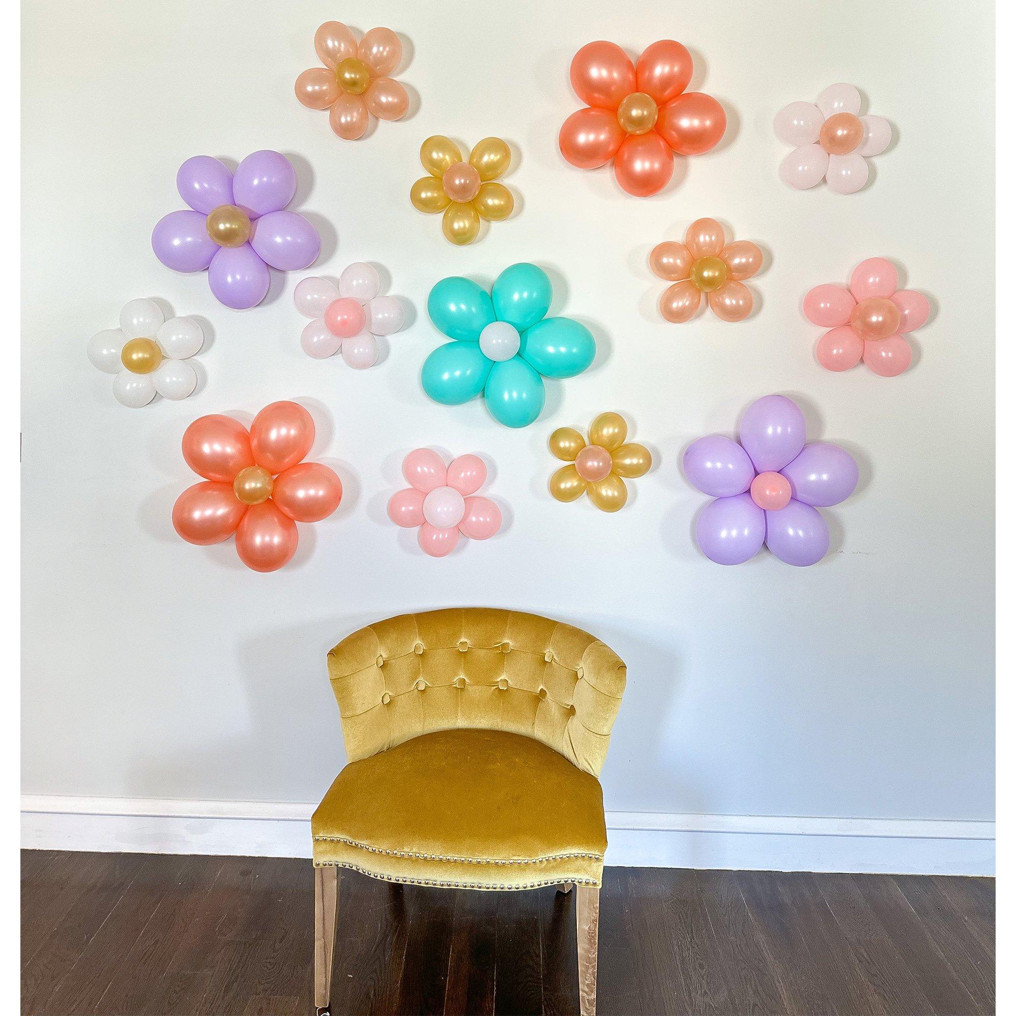 DIY Daisy Balloon Backdrop, Flower Party Decor, Photo Booth Backdrop