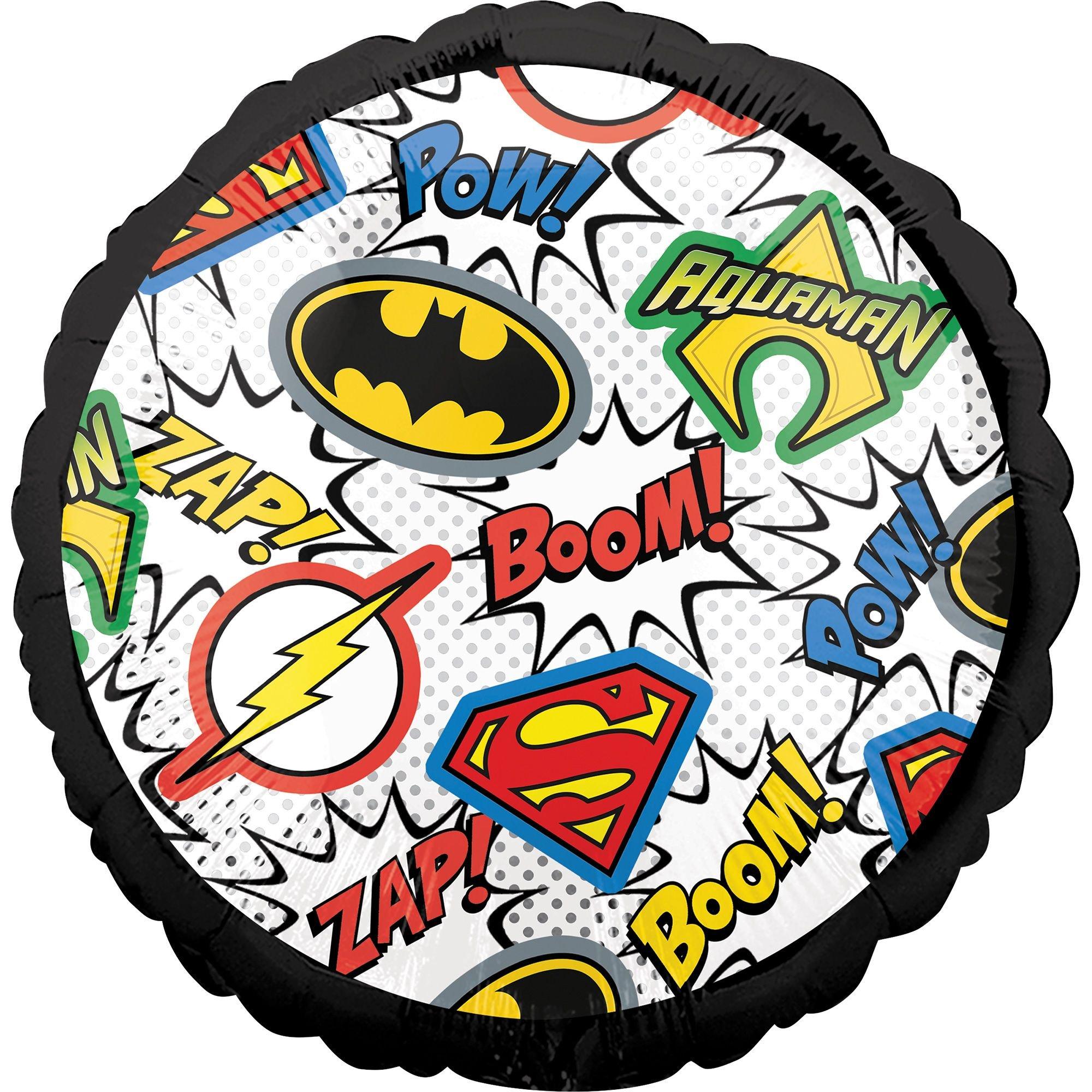 Justice League Foil Balloon, 17in - DC Comics