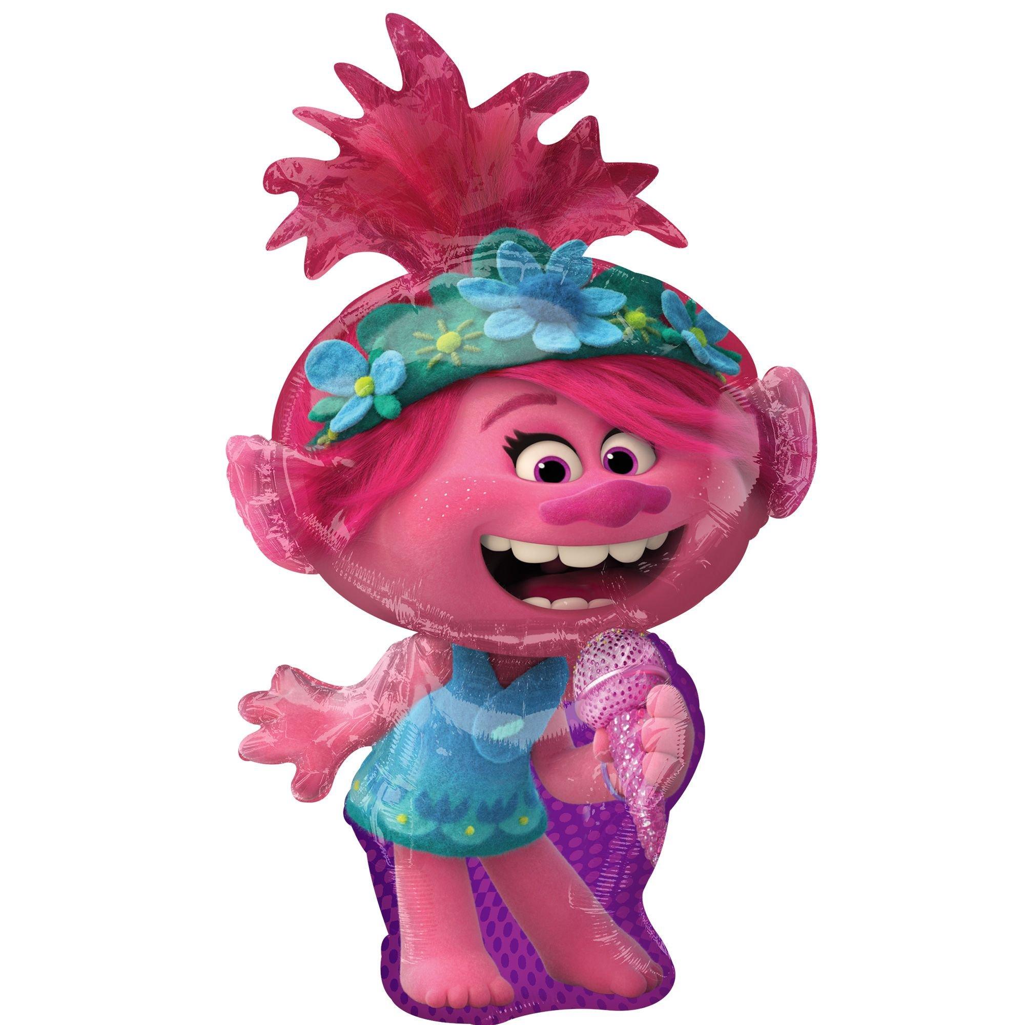 Party City Trolls World Tour 67 Piece Birthday Party Supplies for 8 Guests,  Poppy Branch Plates, Napkins, Cups, Decorations and Balloons : :  Health & Personal Care