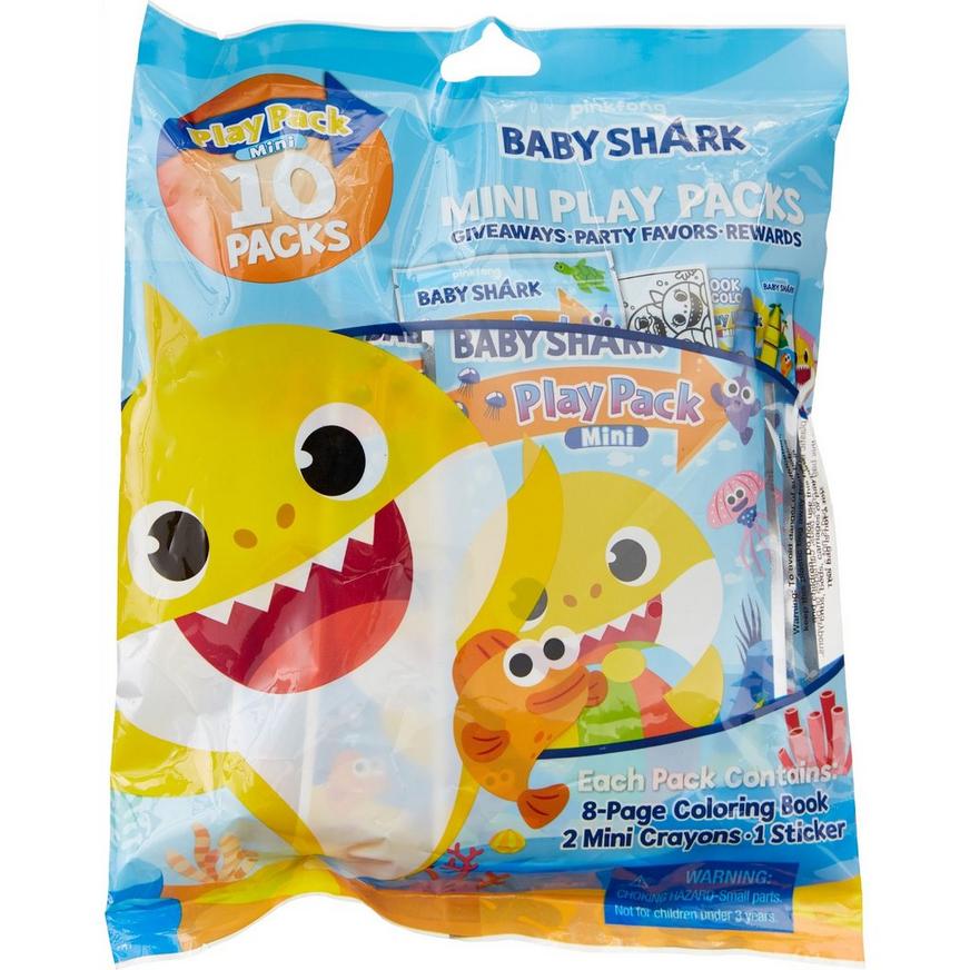 Baby Shark Mini Grab & Go Play Packs, 10ct