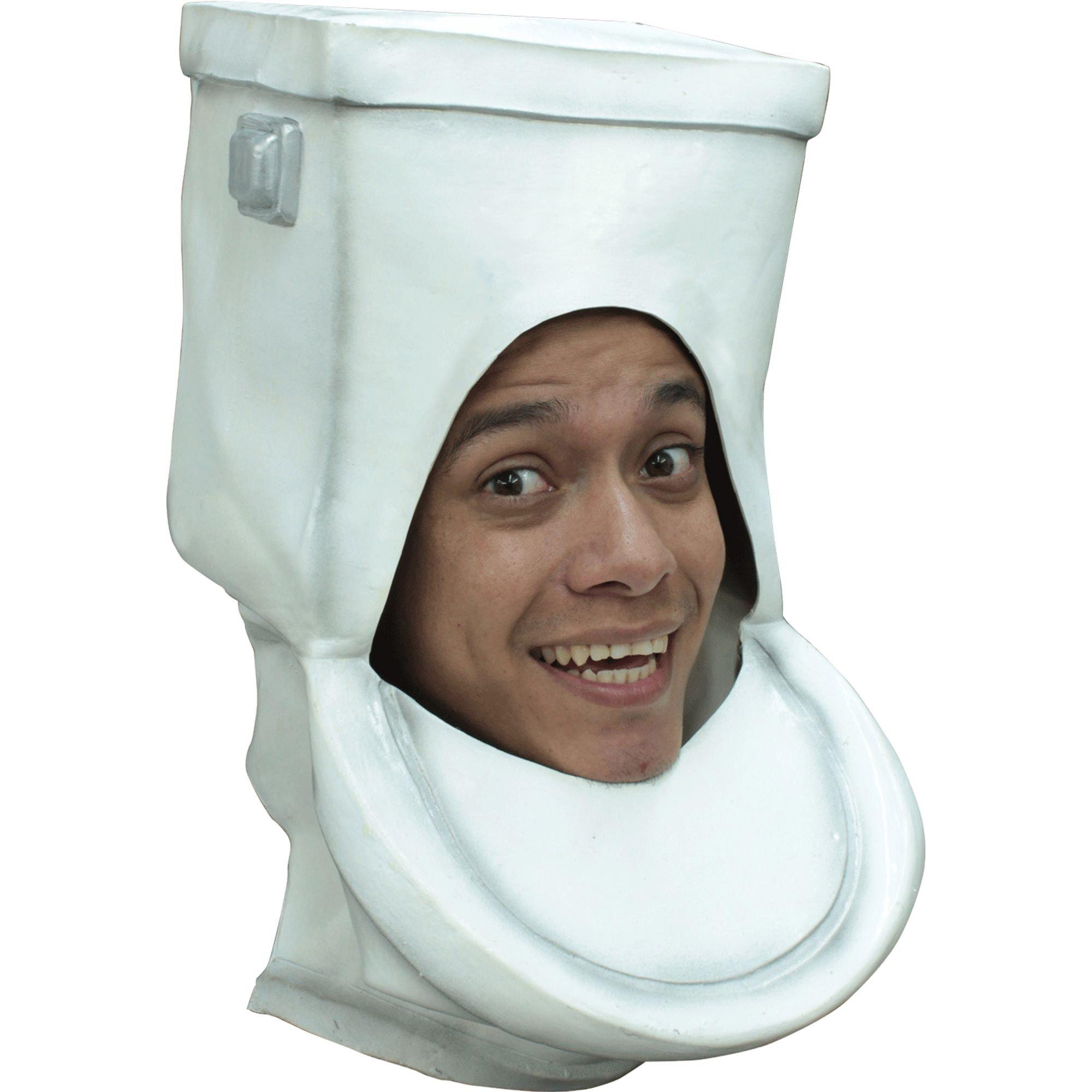 Toilet Head Mask