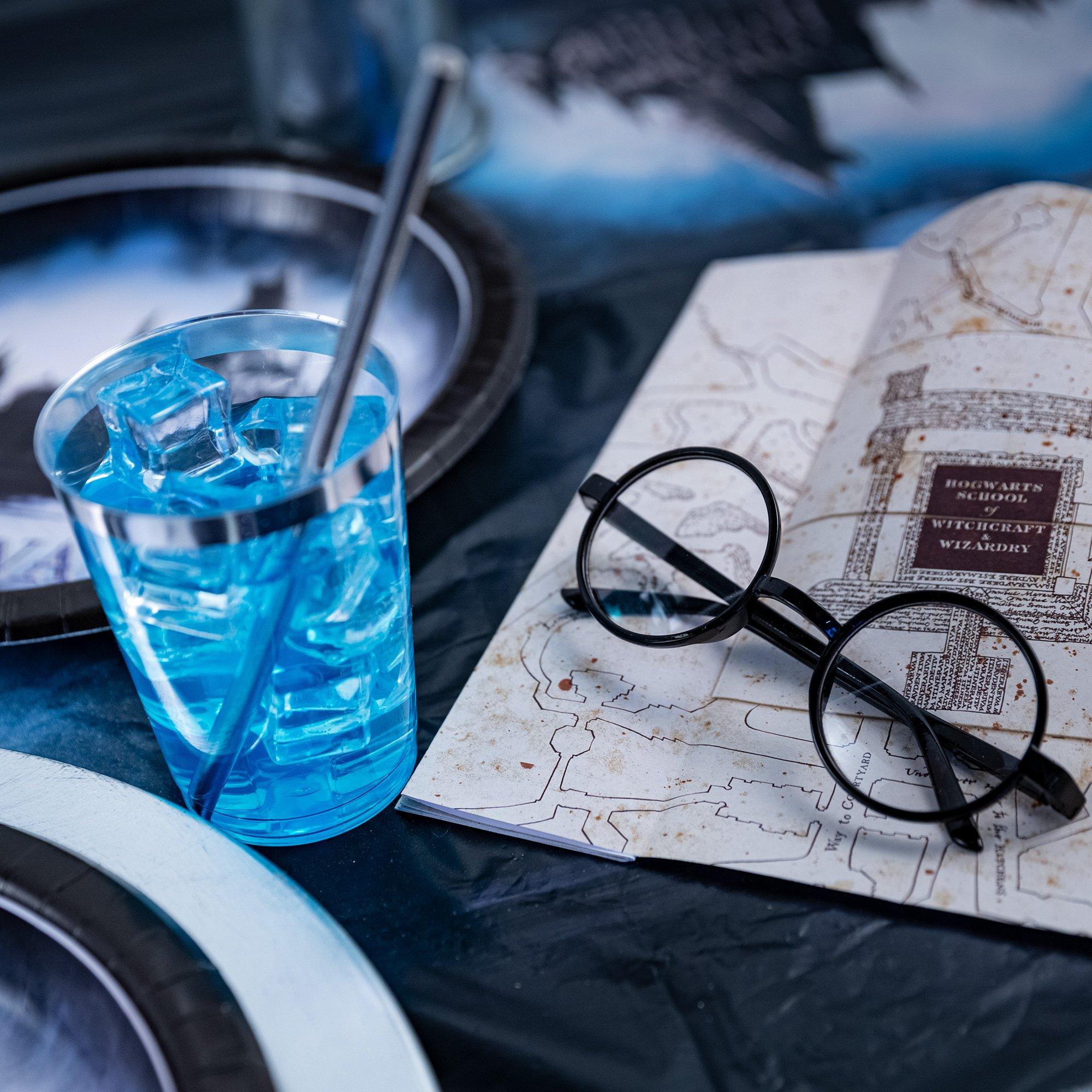 Harry Potter Marauder's Map 8-oz Highball Glasses | Set of 4