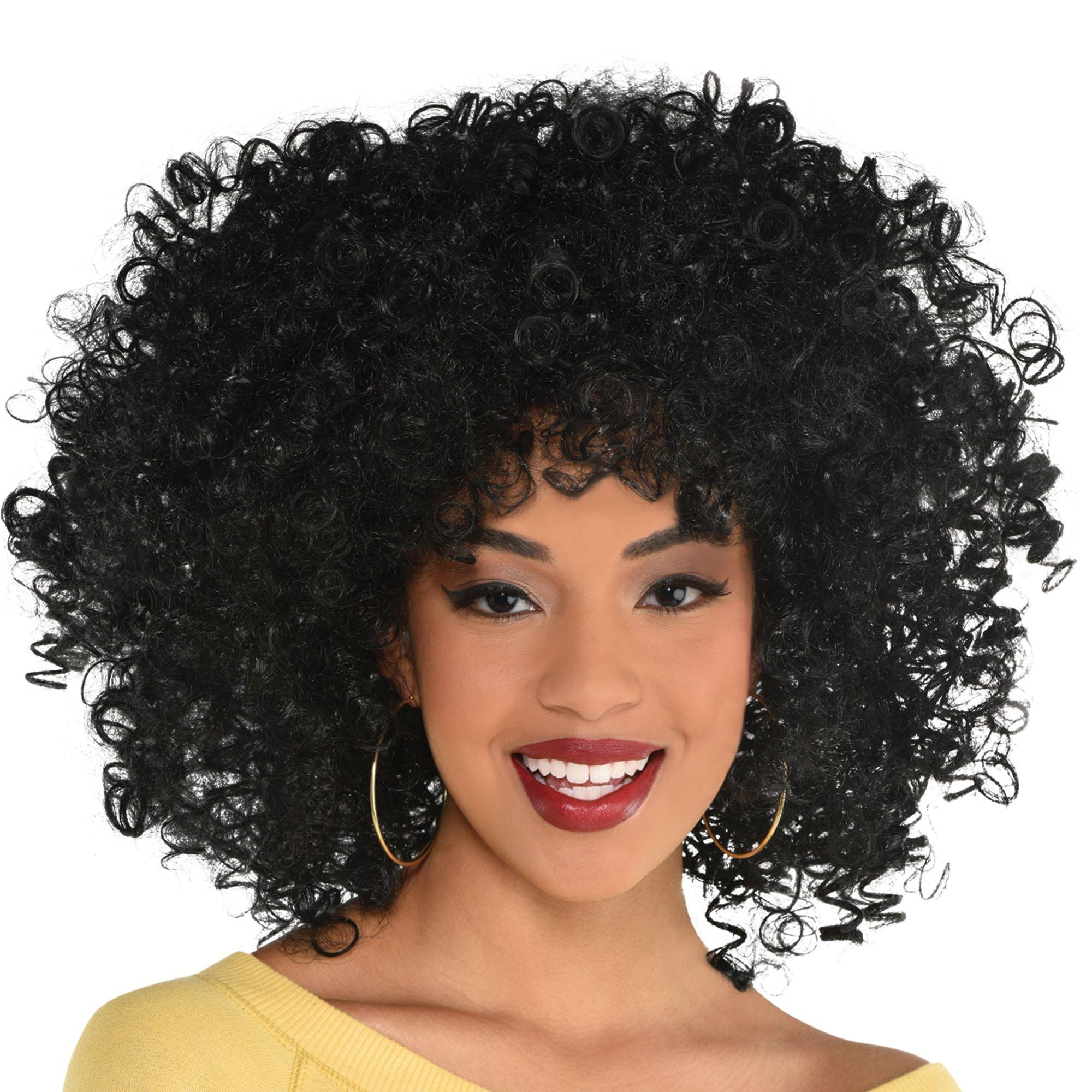 Spiral Curls Big Hair Wig Party City 