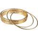 Goddess Gold Bangle Bracelets 10ct