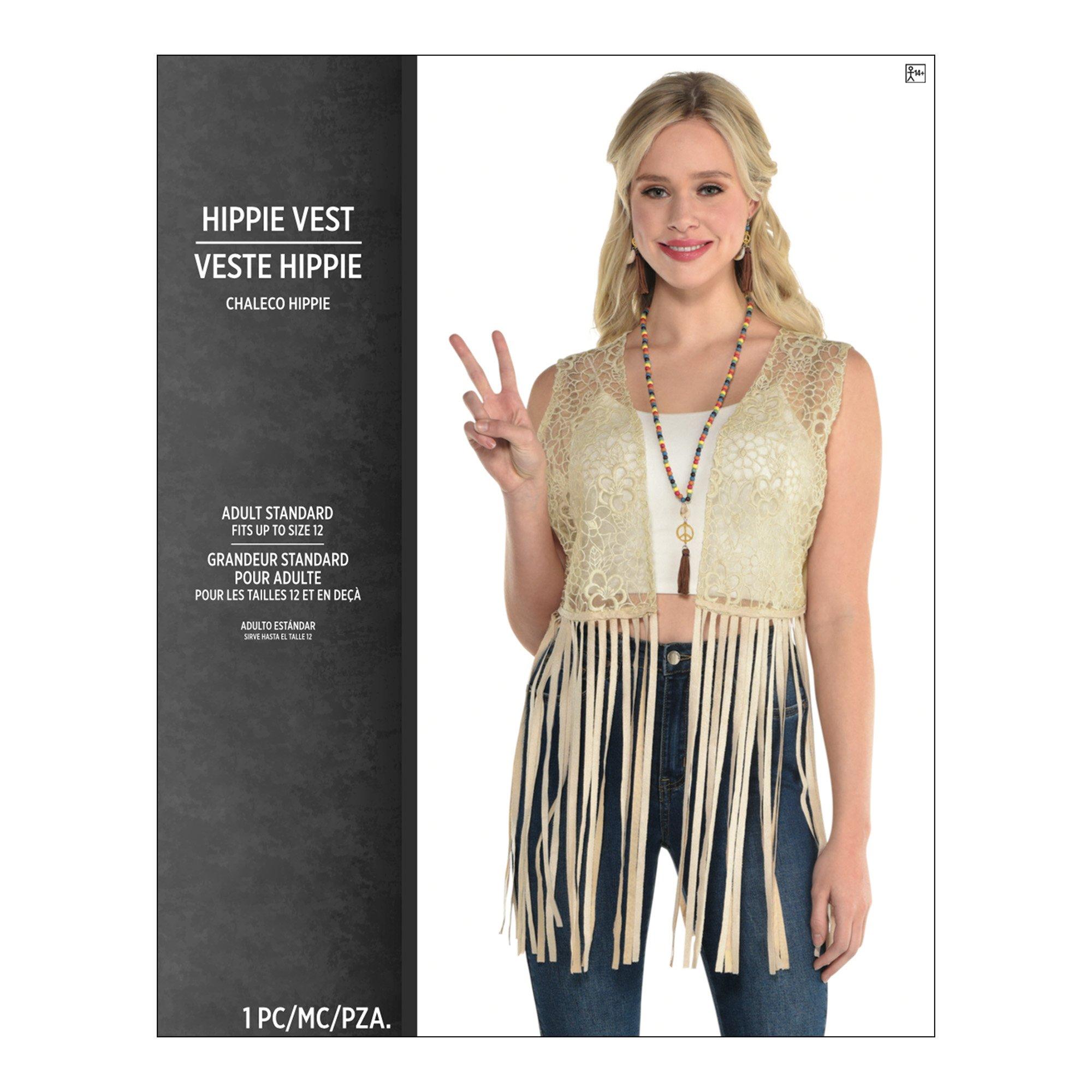 Adult Hippie Chic Vest