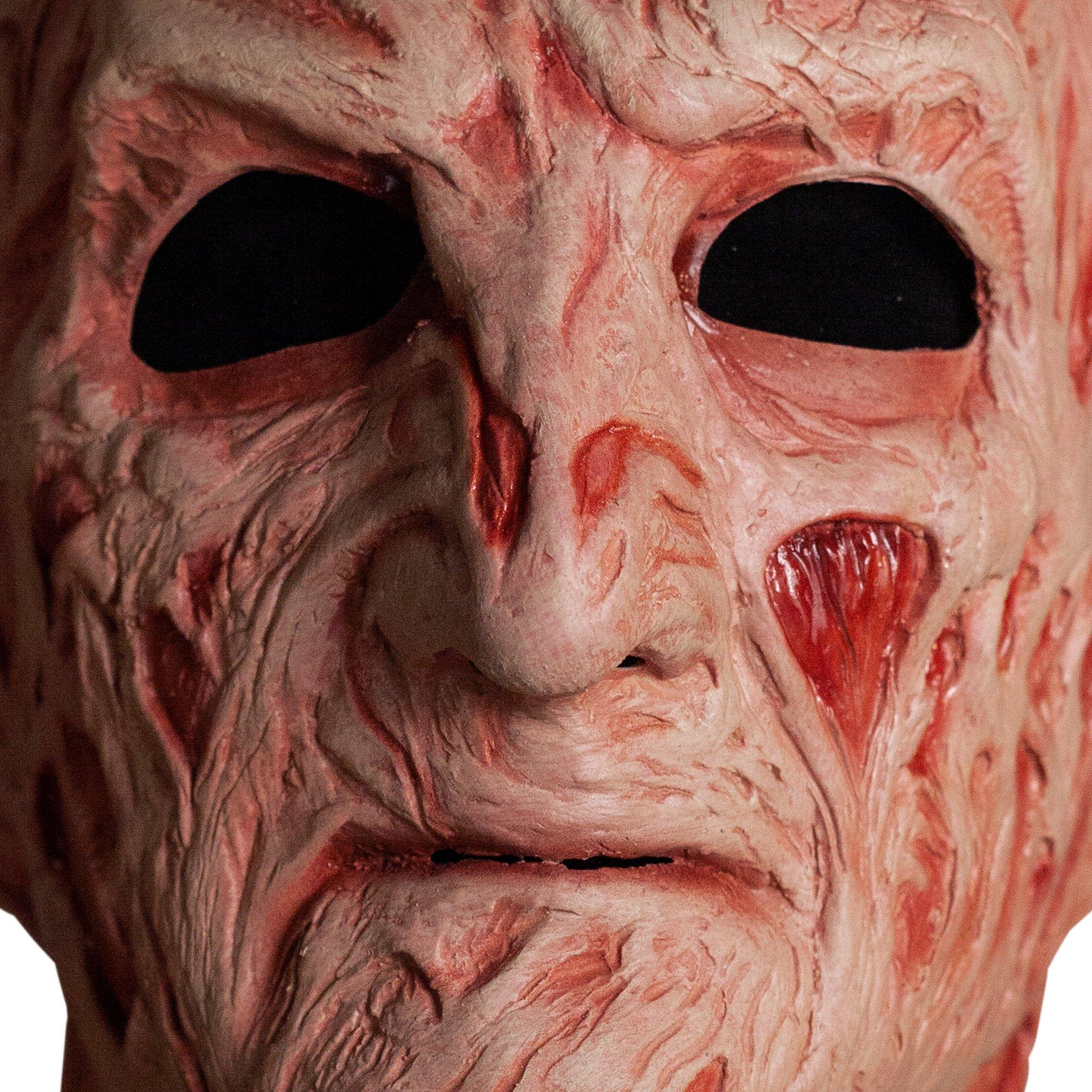 Freddy Krueger Face Mask Deluxe - A Nightmare on Elm Street 4