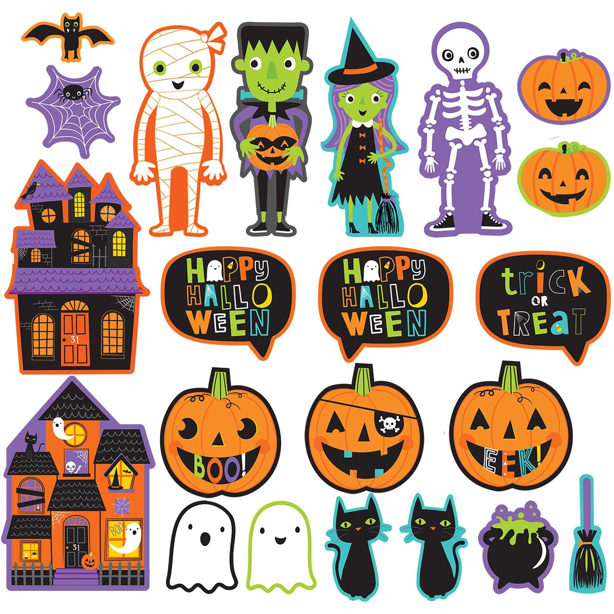 Halloween Friends Cutouts, 30ct | Party City