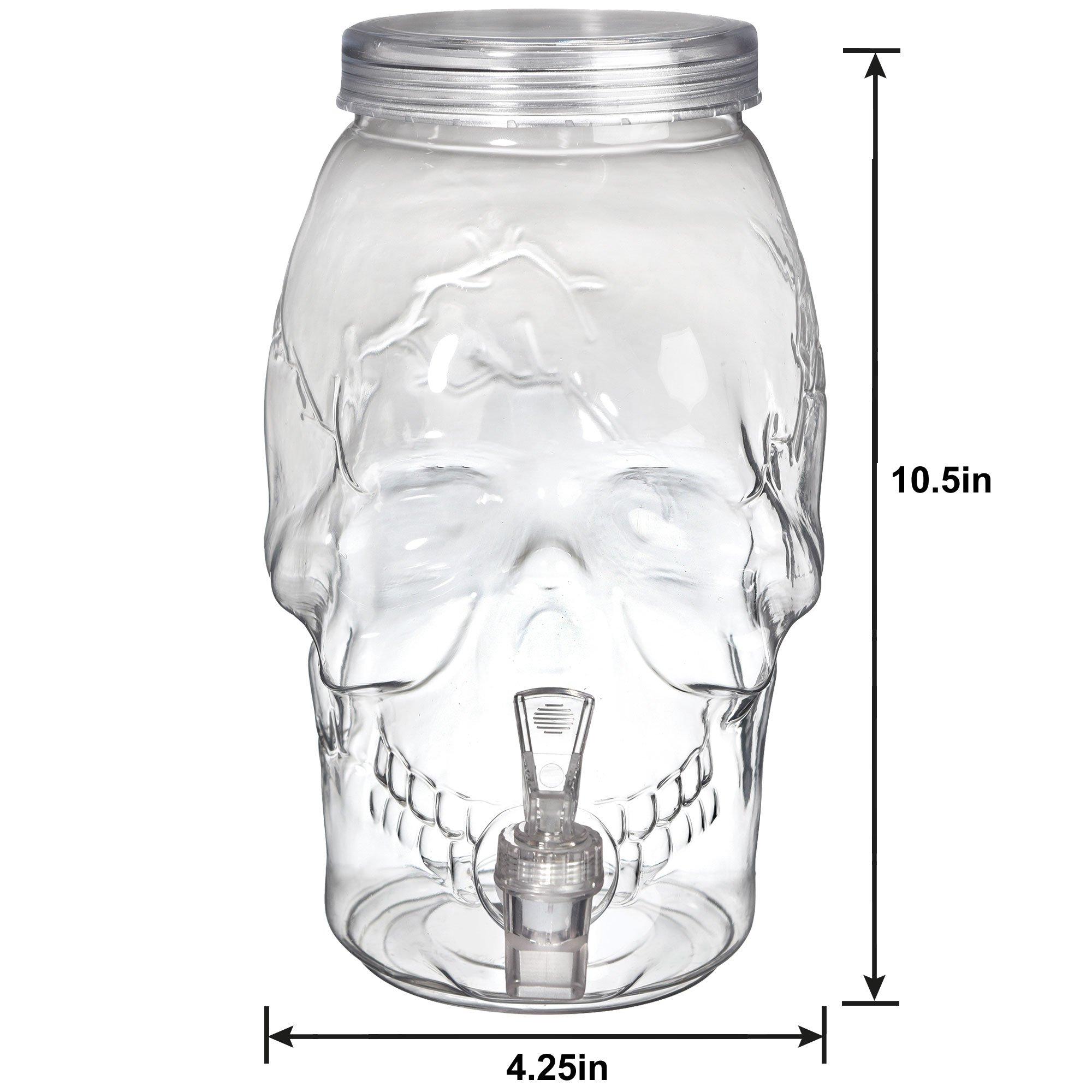 Skull Plastic Drink Dispenser – Cool Kat Party!