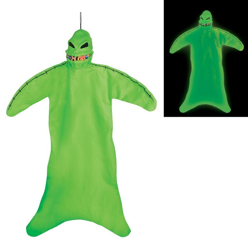 Glow-in-the-Dark Oogie Boogie Hanging Decoration, 5ft - Disney The Nightmare Before Christmas
