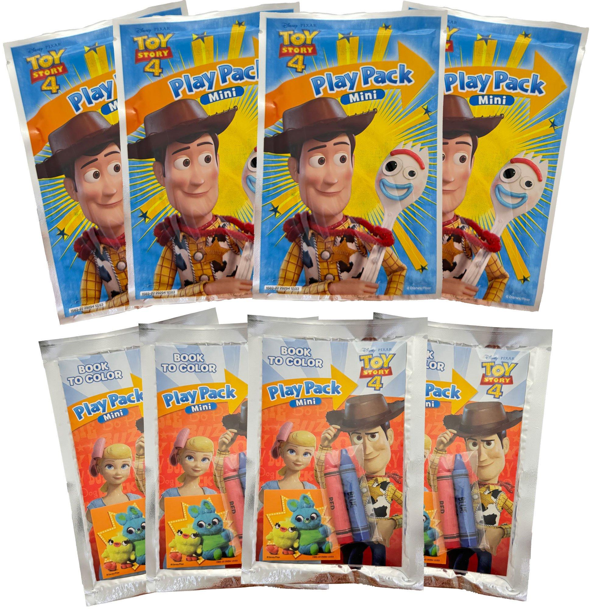 Toy Story 4 Mini Play Packs, 10ct