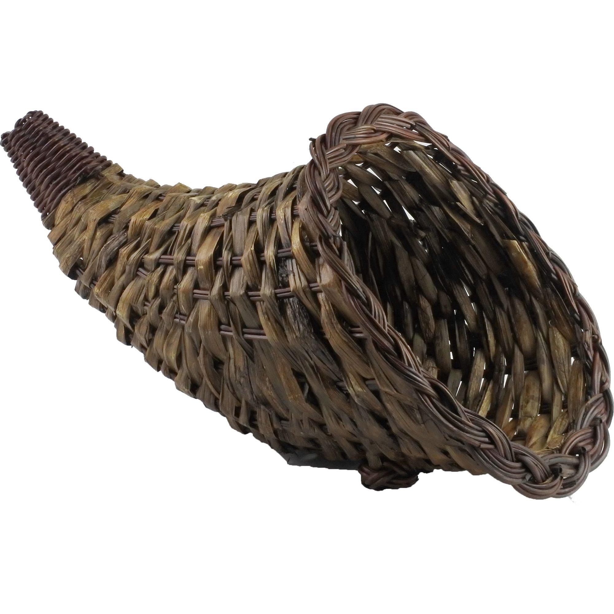 Harvest Cornucopia Basket 9in x 14 1/4in Party City