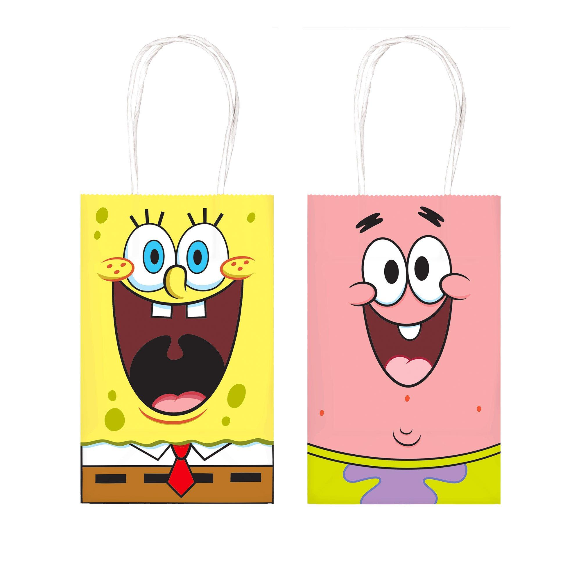 SpongeBob SquarePants Kraft Bags, 8ct