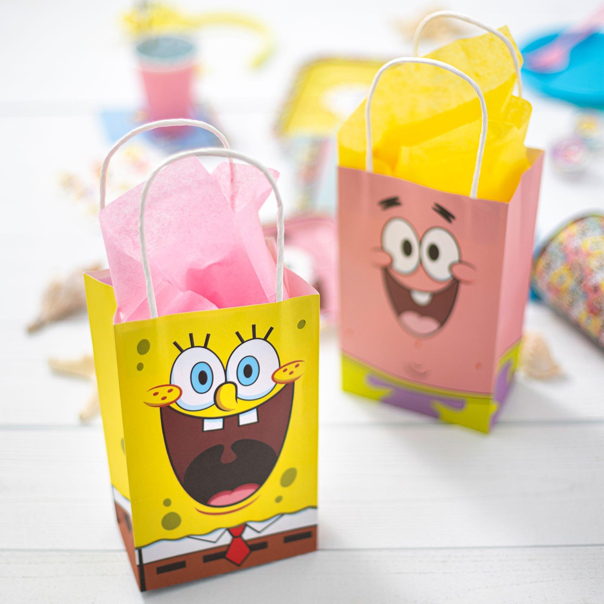 SpongeBob SquarePants Kraft Bags, 8ct