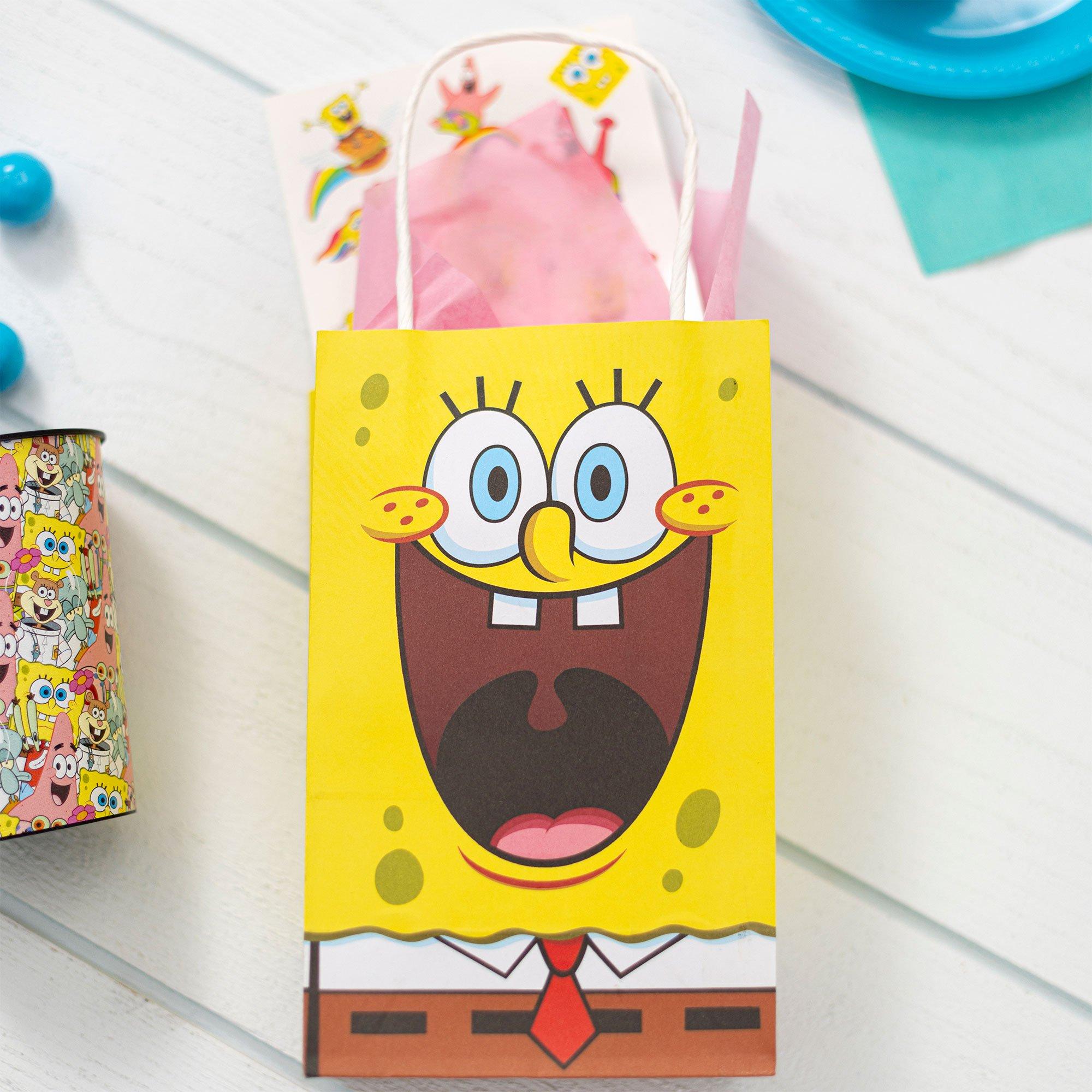 SpongeBob SquarePants Kraft Bags, 8ct