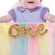 Pastel 1st Birthday Deluxe High Chair Decoration