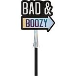 Iridescent Bad & Boozy Photo Booth Prop
