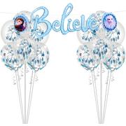 Frozen 2 Believe Banner & Confetti Balloon Kit