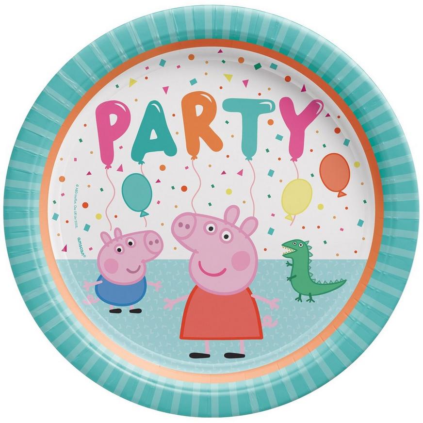 Girls Boys Toddlers Birthday Party Paper Tableware Cups Peppa Pig George 