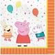 Peppa Pig Confetti Party Lunch Napkins, 6.5in, 16ct