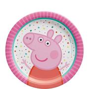 Peppa Pig Confetti Party Dessert Plates, 7in, 8ct