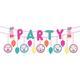 Glitter Peppa Pig Confetti Party Banners 2ct