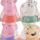 Mini Peppa Pig Confetti Party Party Hats 8ct