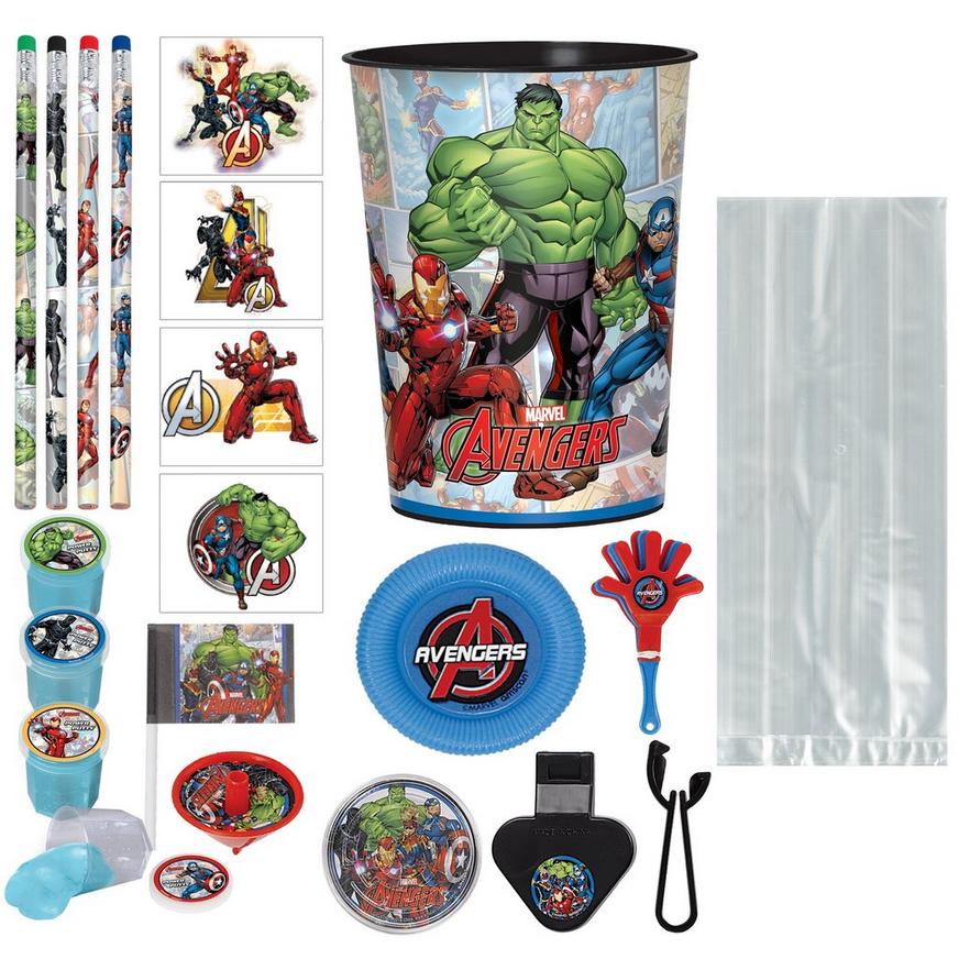 Marvel Powers Unite Super Party Favor Kit for 8 Guests