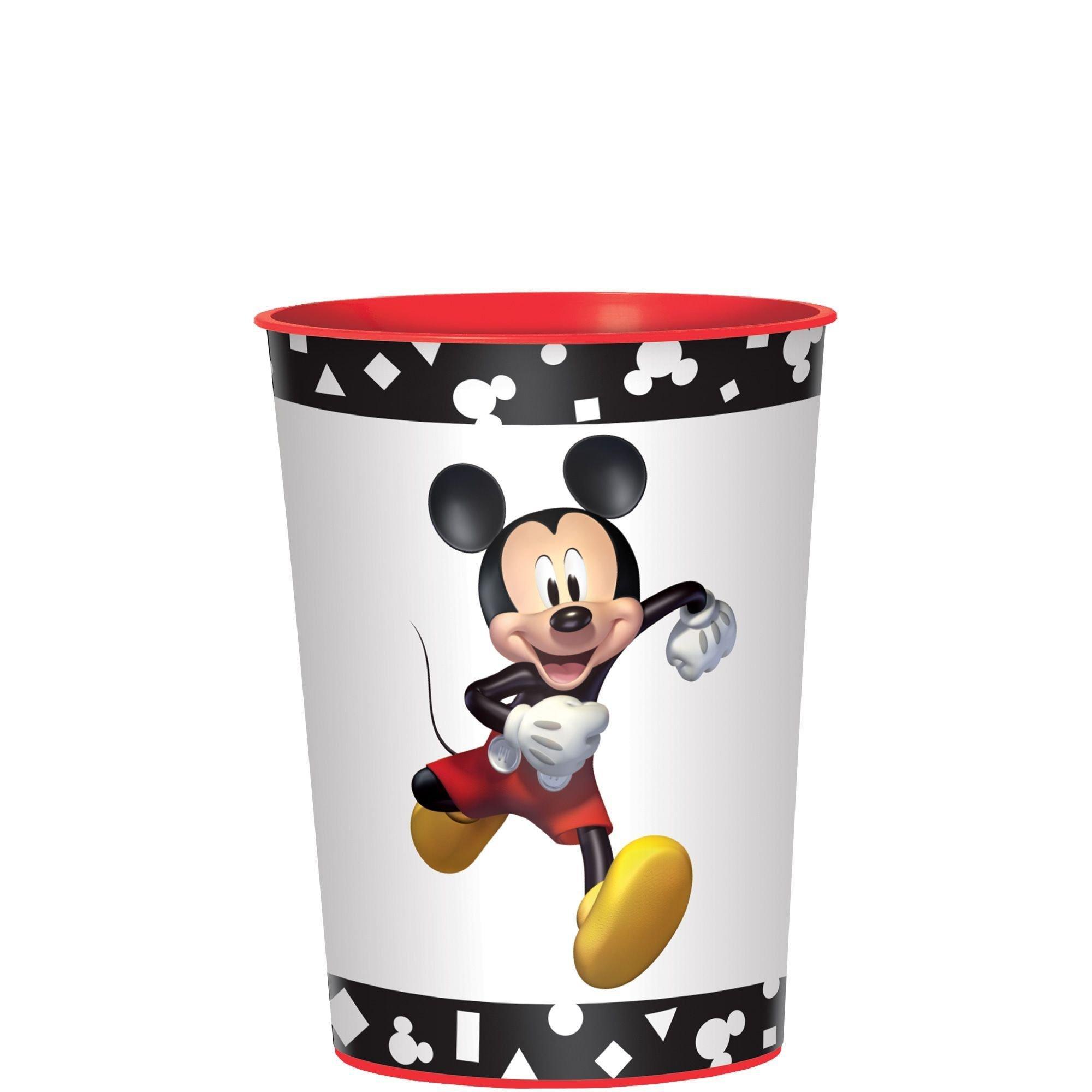 Party City Mickey Mouse Forever Kids Birthday Party Supplies for 8 Guests,  Plates, Napkins, Cups, Utensils, Decorations 