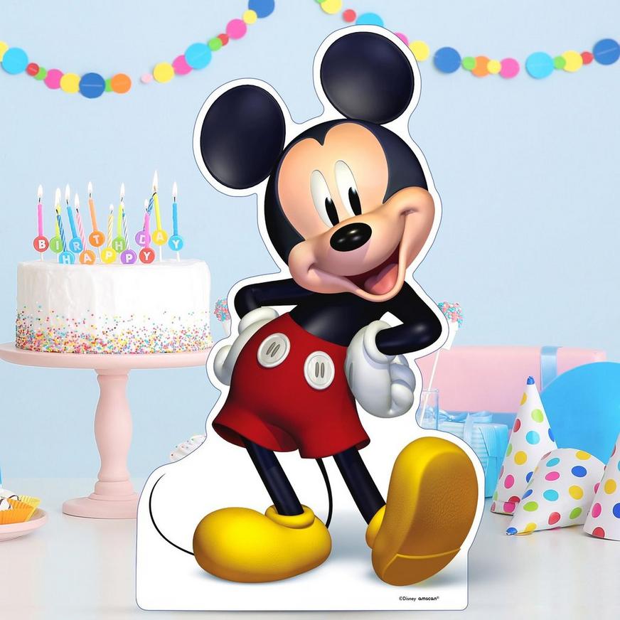 Mickey on the Go Centerpiece Cardboard Cutout, 18in 