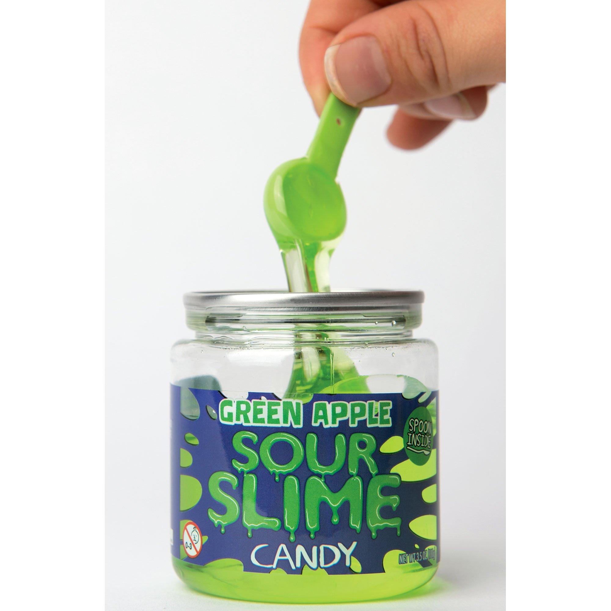 Sour Slime Candy - 3.5-oz. Jar - All City Candy