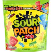 Sour Patch Kids Family Size Resealable Bag, 1.8lb, 348pc