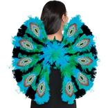 Peacock Faux Feather Wings