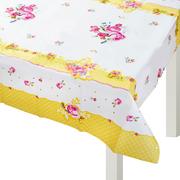 Floral Tea Party Paper Table Cover