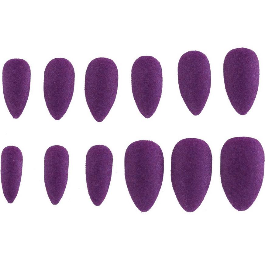 Purple Velvet Nails, 12ct