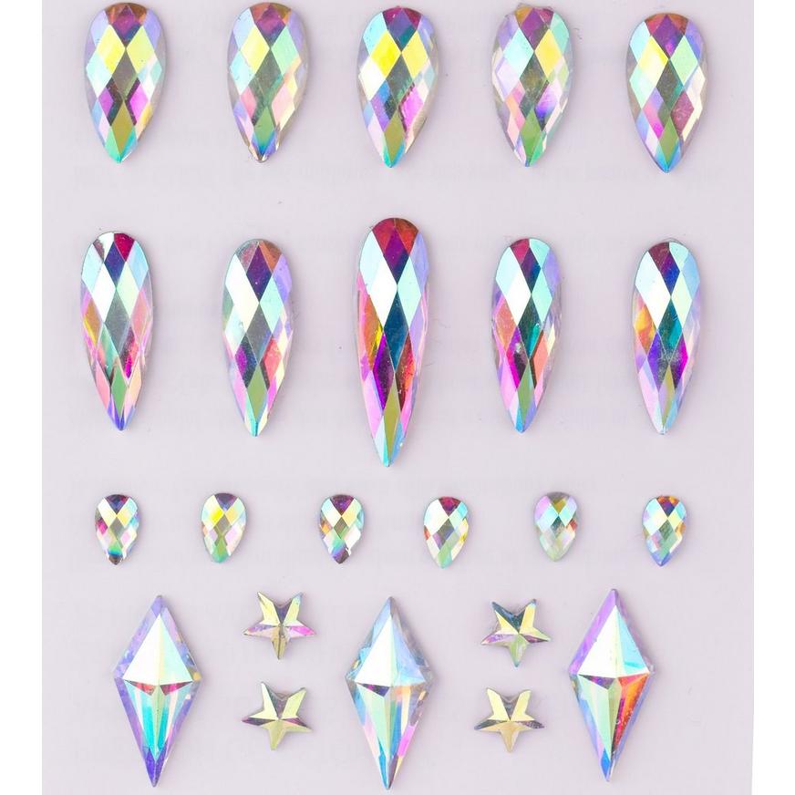 Iridescent Gemstones Skin Jewelry