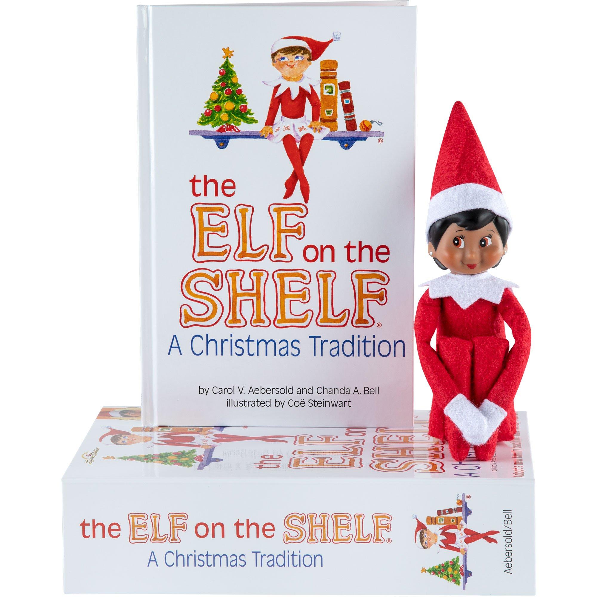 The Elf on the Shelf®: A Christmas Tradition with Dark Complexion Girl ...