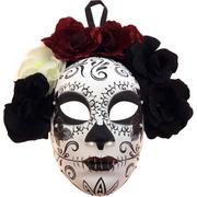 Flower Crown Calavera Day of the Dead Mask