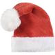 Red Plush Santa Hat for Kids