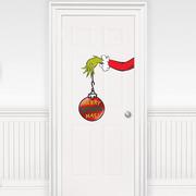 Traditional Grinch Door Decoration